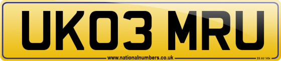 UK03 MRU