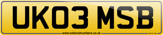 UK03 MSB