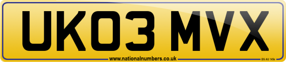 UK03 MVX