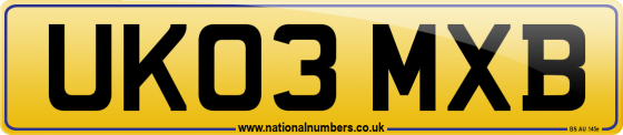 UK03 MXB