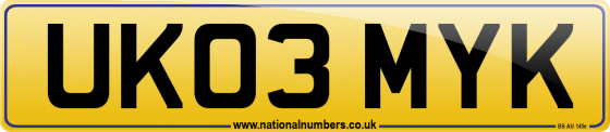 UK03 MYK