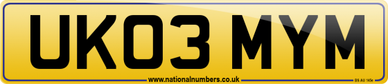 UK03 MYM