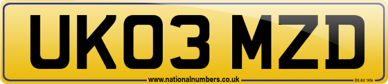 UK03 MZD