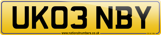 UK03 NBY