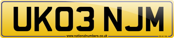 UK03 NJM