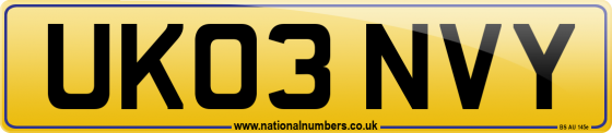 UK03 NVY