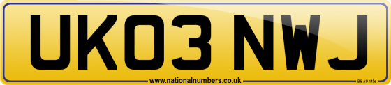 UK03 NWJ