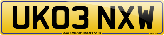 UK03 NXW