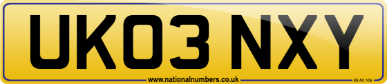 UK03 NXY