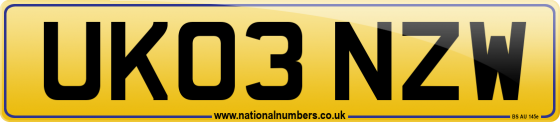 UK03 NZW