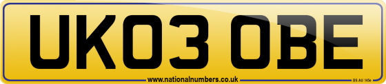 UK03 OBE