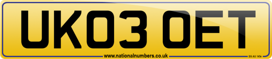 UK03 OET