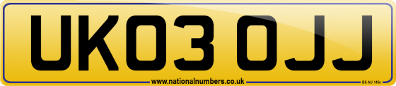 UK03 OJJ