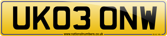 UK03 ONW