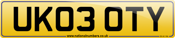 UK03 OTY