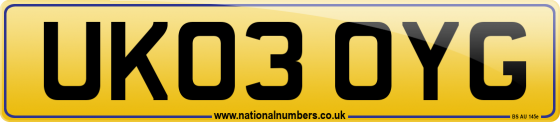 UK03 OYG