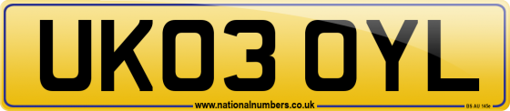 UK03 OYL