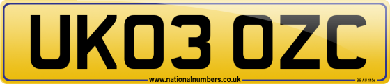 UK03 OZC