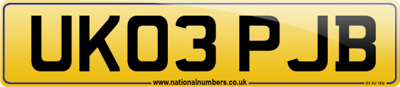 UK03 PJB
