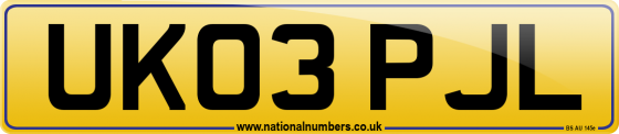 UK03 PJL