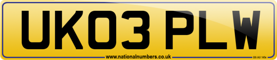 UK03 PLW