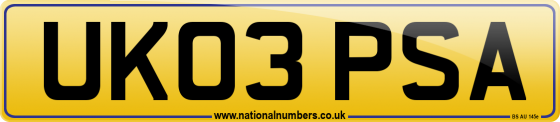 UK03 PSA