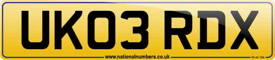 UK03 RDX
