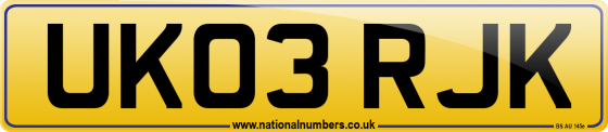 UK03 RJK