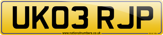 UK03 RJP