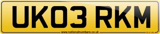 UK03 RKM