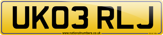 UK03 RLJ