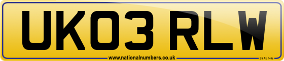 UK03 RLW