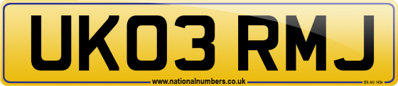 UK03 RMJ