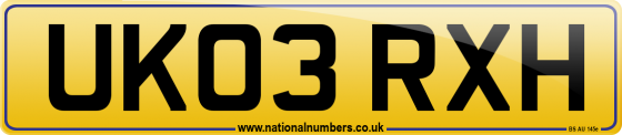 UK03 RXH