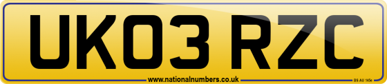 UK03 RZC