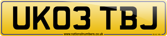 UK03 TBJ