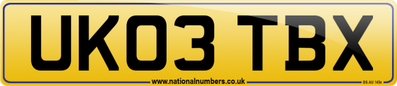 UK03 TBX