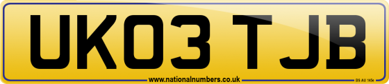 UK03 TJB