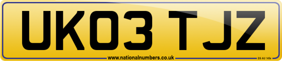 UK03 TJZ