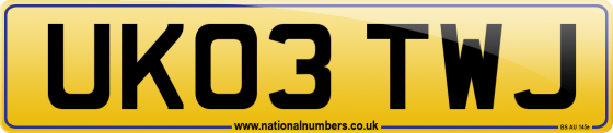 UK03 TWJ