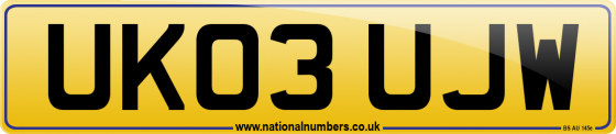UK03 UJW
