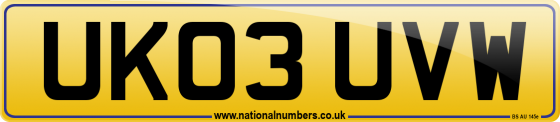 UK03 UVW