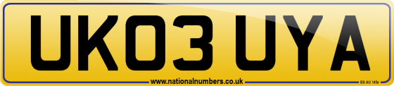 UK03 UYA