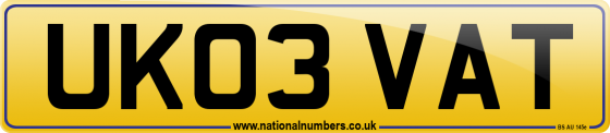 UK03 VAT