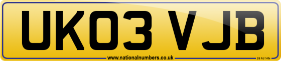 UK03 VJB