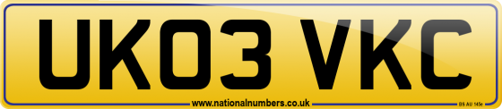 UK03 VKC