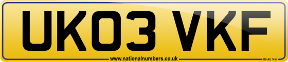 UK03 VKF