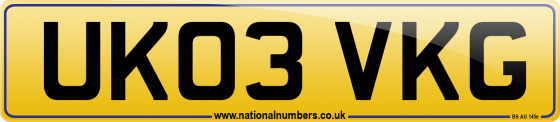 UK03 VKG