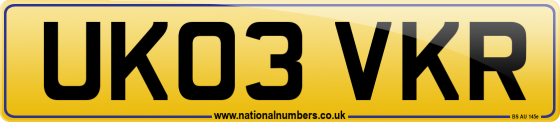 UK03 VKR