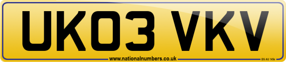 UK03 VKV